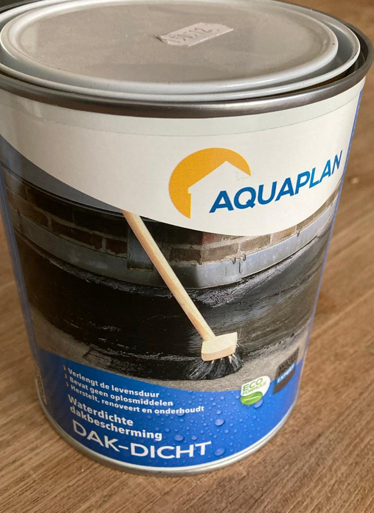 Aquaplan Dak-Dicht, 1kg, Ophalen, Overige materialen, Zwart, Overige typen