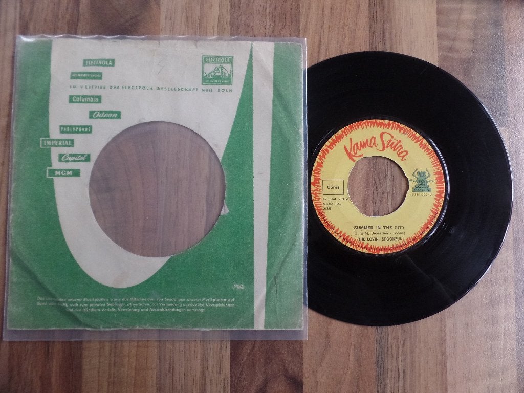 single  The Lovin' Spoonful - Summer In The City, Ophalen of Verzenden, Zo goed als nieuw, 7 inch, Pop
