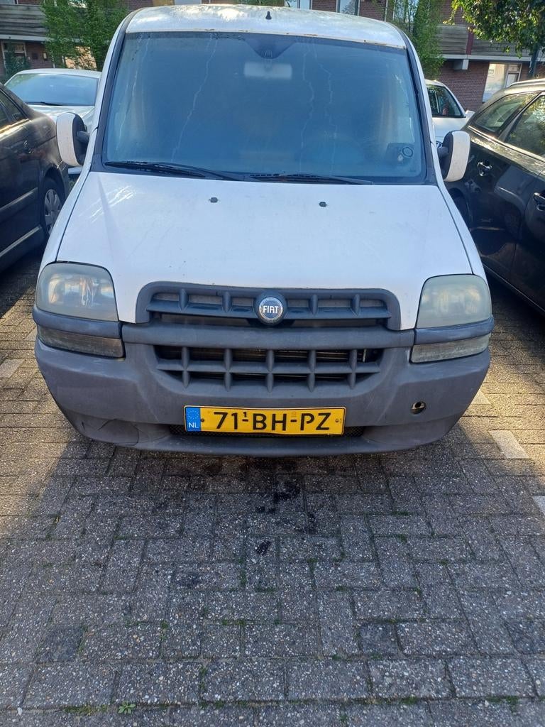Fiat Doblo 1.9 JTD Cargo 2003, Voorwielaandrijving, Stof, 4 cilinders, 100 pk