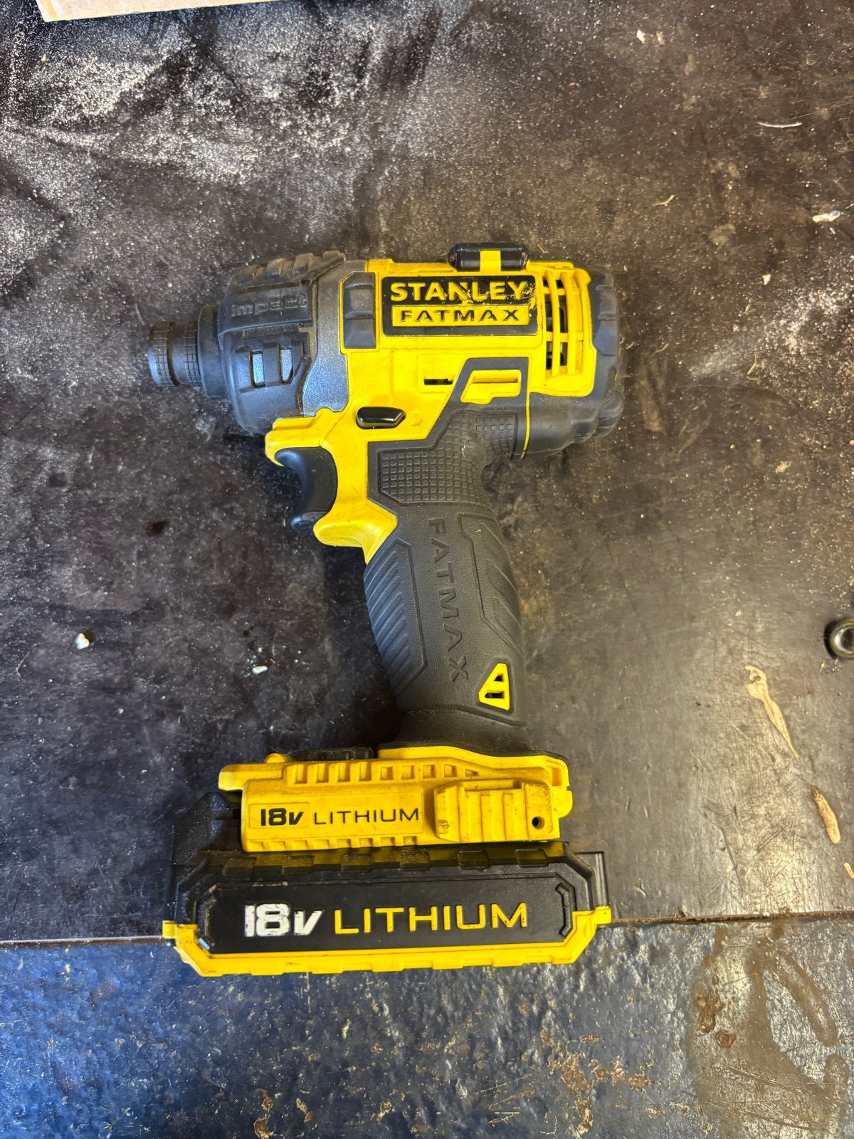 Stanley Fatmax 18V schroefmachine (ZONDER lader), Ophalen of Verzenden, Gebruikt, Minder dan 400 watt, Overige typen