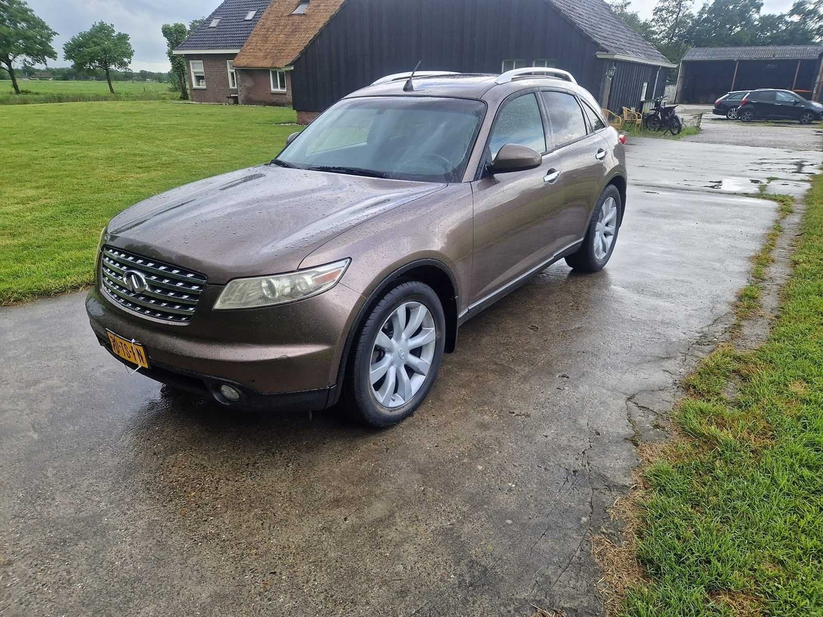 2005 Infiniti FX 45 AWD Personenauto, Gebruikt, Bruin, Bedrijf, FX-serie