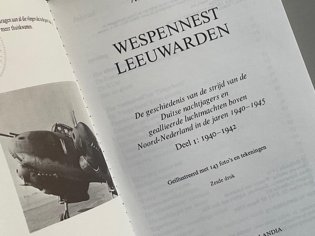 Wespennest Leeuwarden deel 1 (1976) Luftwaffe - R.A.F. -, Ophalen of Verzenden, Luchtmacht, Nederland, Boek of Tijdschrift
