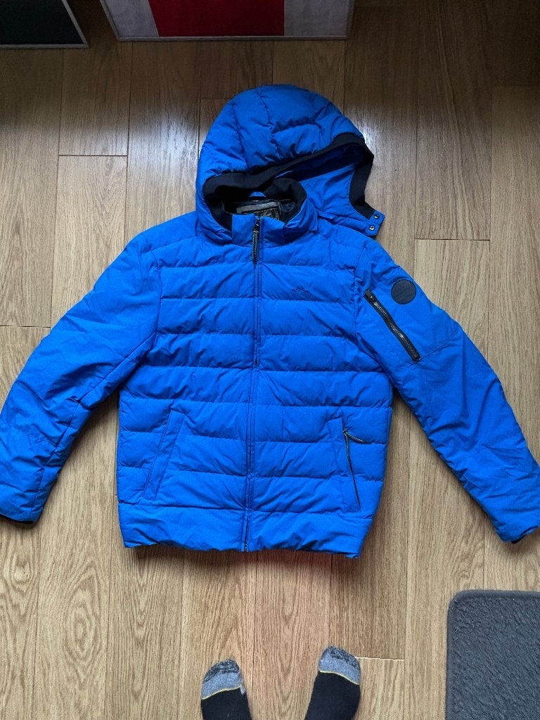 Herenjas hv society blauw maat XL, Ophalen of Verzenden, Zo goed als nieuw, Maat 56/58 (XL), Blauw