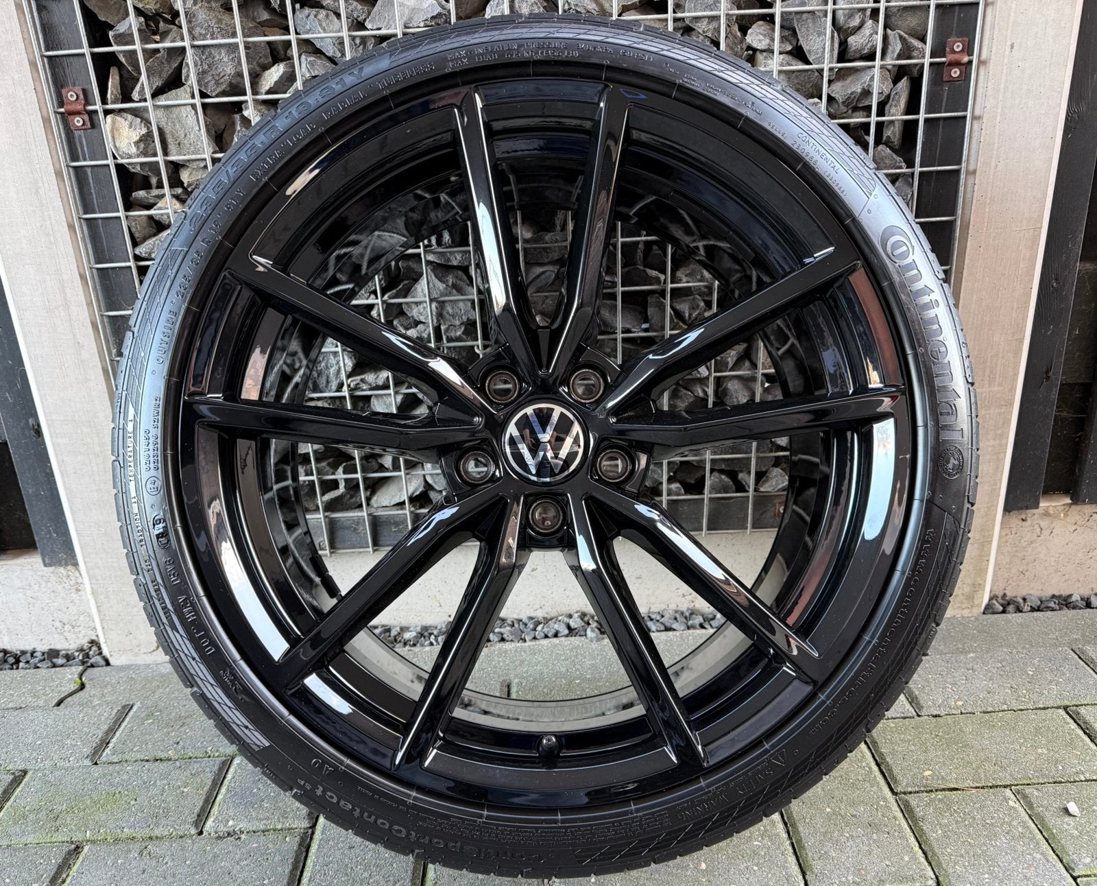 19” Originele VW Golf 7 8 R Pretoria GTE GTI R-line velgen, Gebruikt, Banden en Velgen, 235 mm, Personenwagen