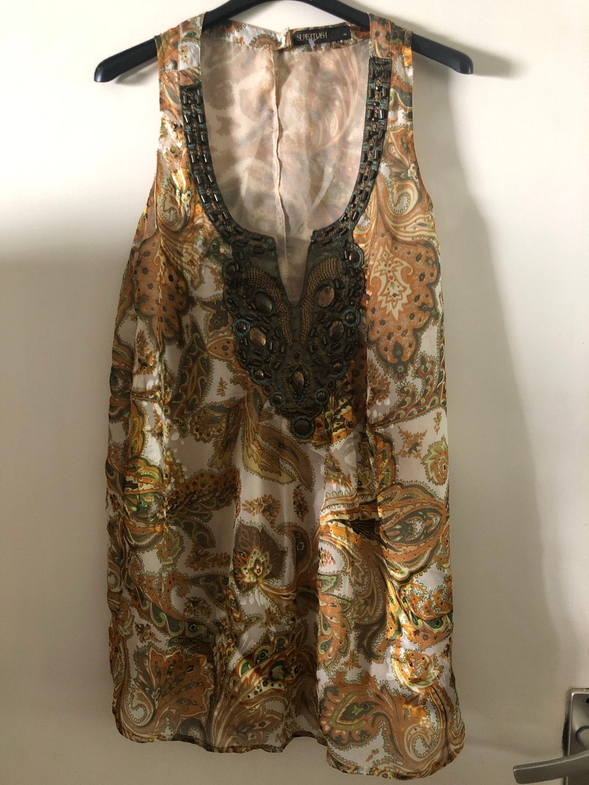 Supertrash Tuniek Maat 40 - Nieuwstaat met Glitters en Motie, Ophalen of Verzenden, Nieuw, Maat 38/40 (M), Meerkleurig