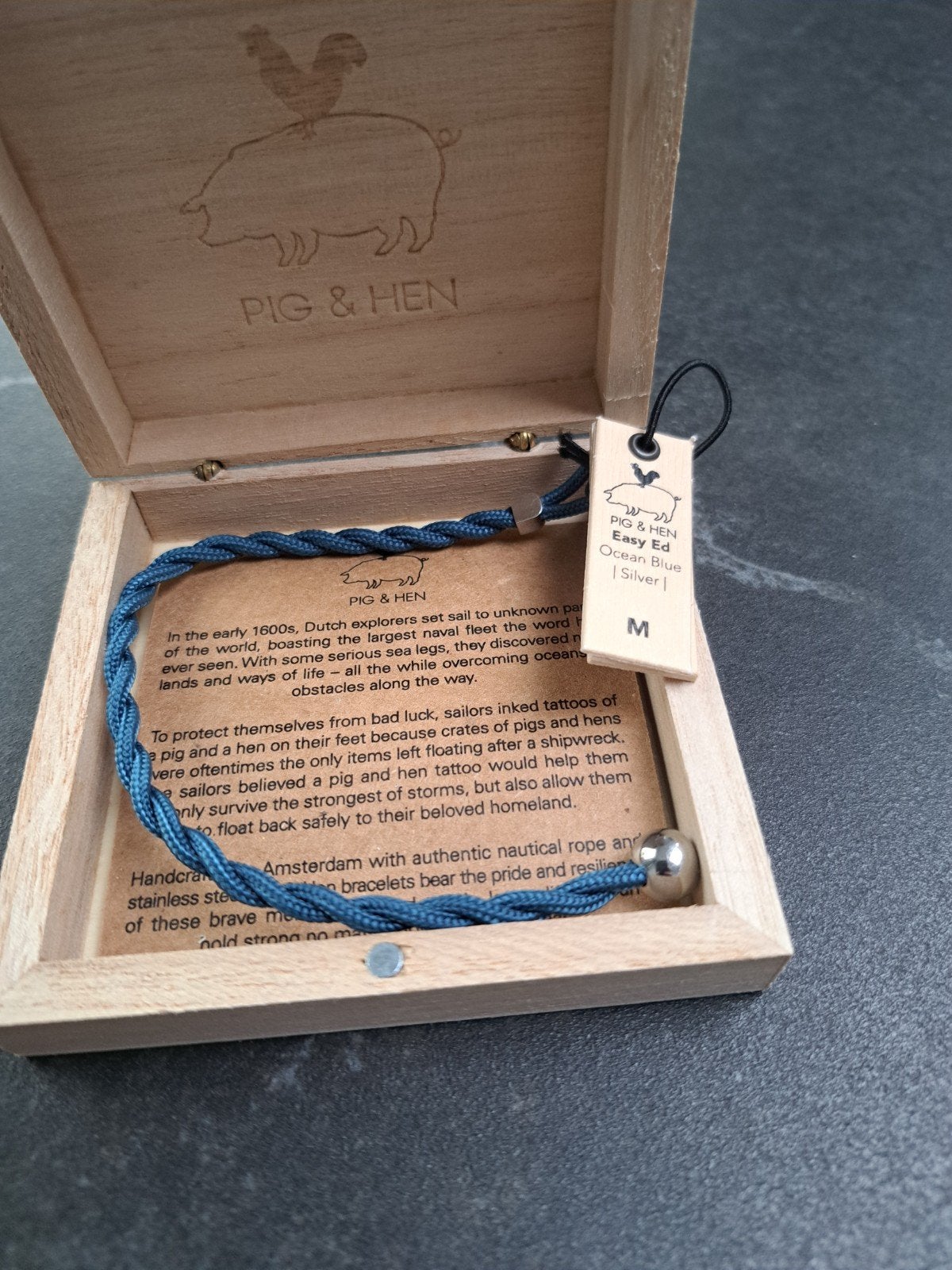 pig en hen armband, Verzenden, Nieuw, Zilver