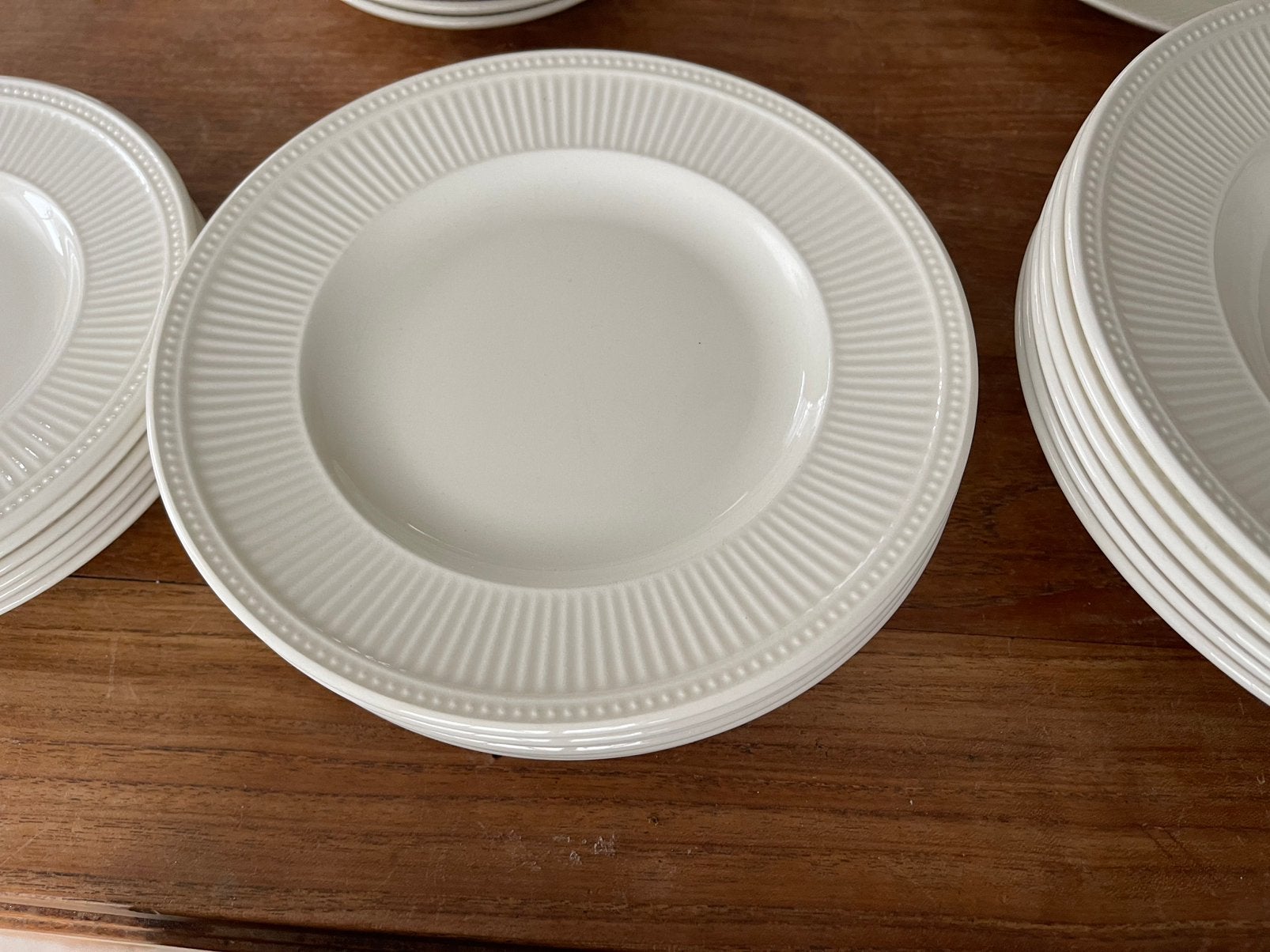 Wedgwood windsor 6 ontbijtborden 20/21cm, Huis en Inrichting, Keuken | Servies, Ophalen of Verzenden, Zo goed als nieuw, Porselein