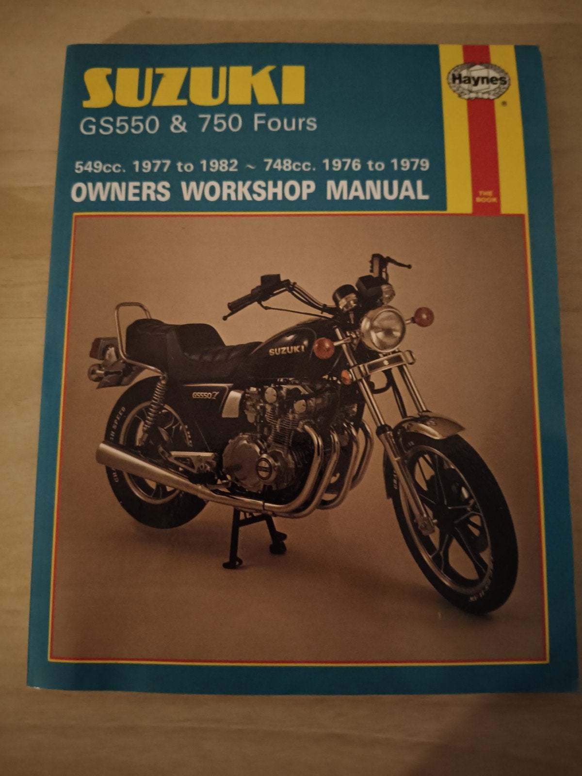 Suzuki GS550 & 750 Fours Owners Workshop Manual, Ophalen of Verzenden, Suzuki