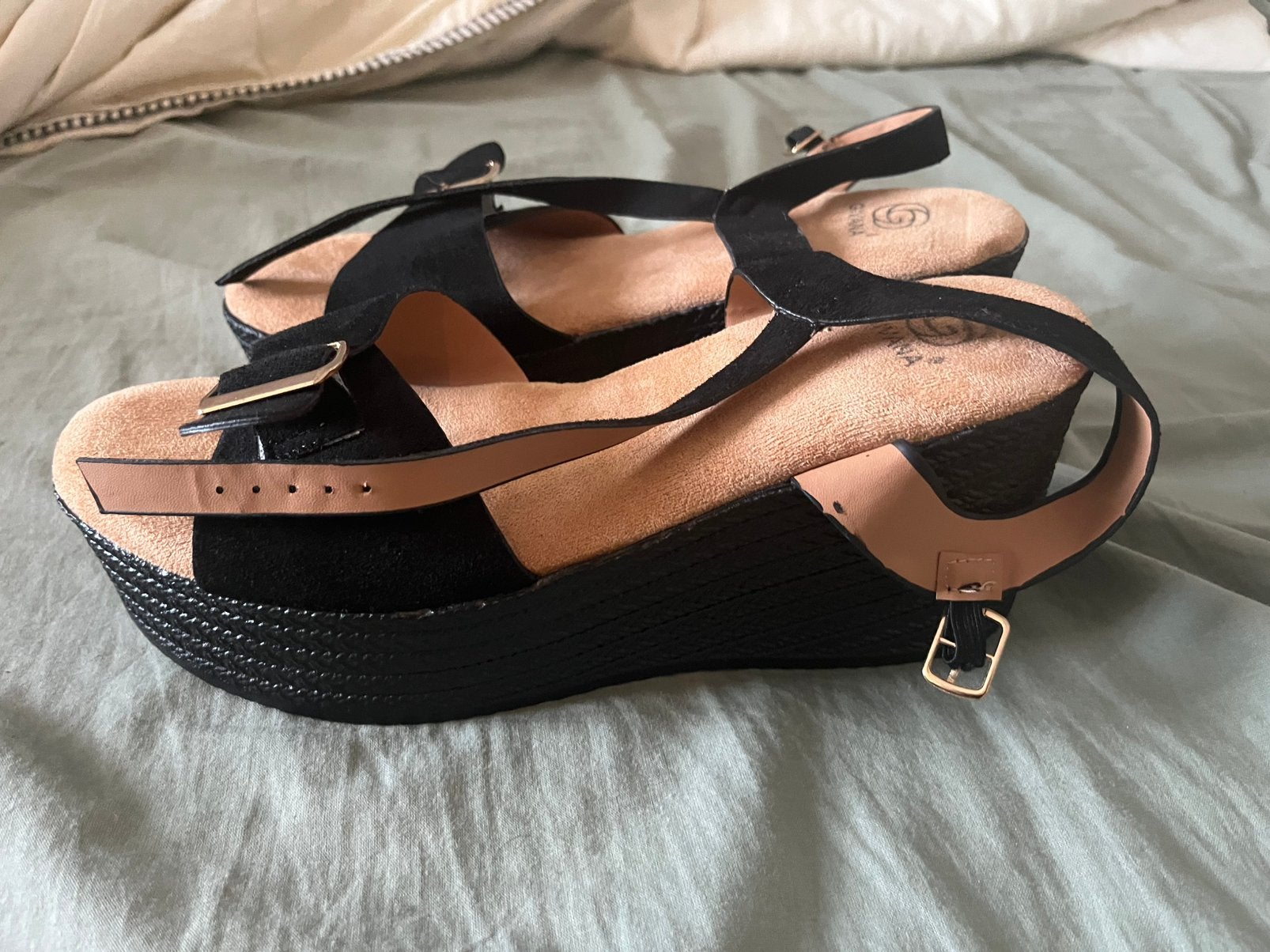 Zomer schoenen, Kleding | Dames, Ophalen, Schoenen met lage hakken, Zwart, Nieuw