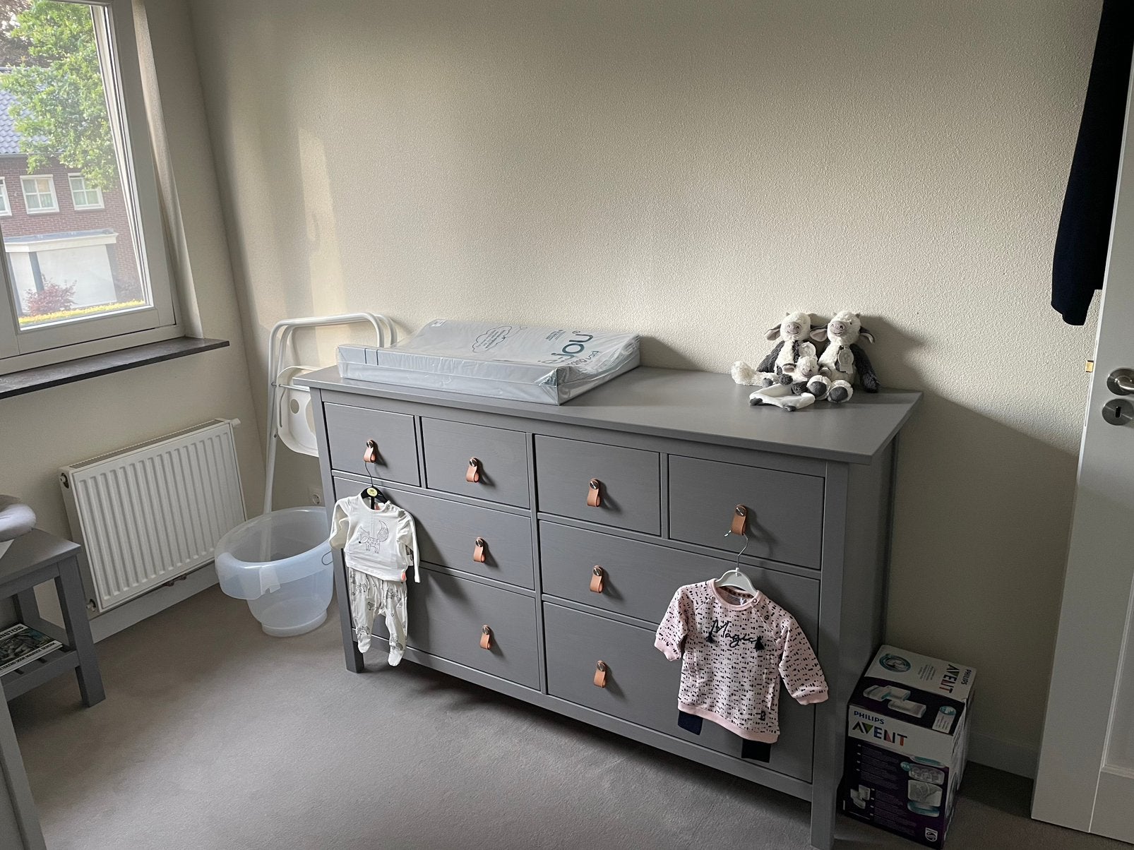 Ikea Hemnes ladekast, Ophalen, 150 tot 200 cm, Zo goed als nieuw, Met lade(s)
