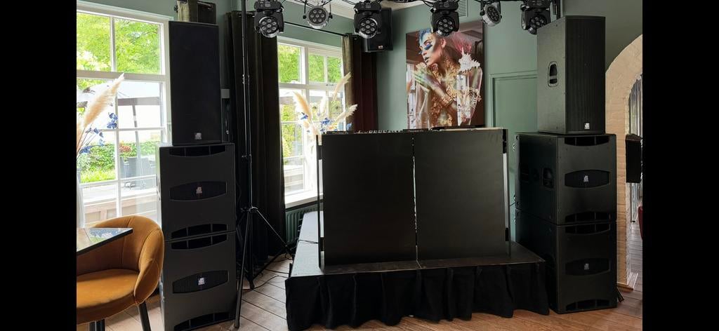 dB Technologies Flexsys Concert System - Krachtige PA-set, Ophalen of Verzenden, Gebruikt, 120 watt of meer, Overige merken
