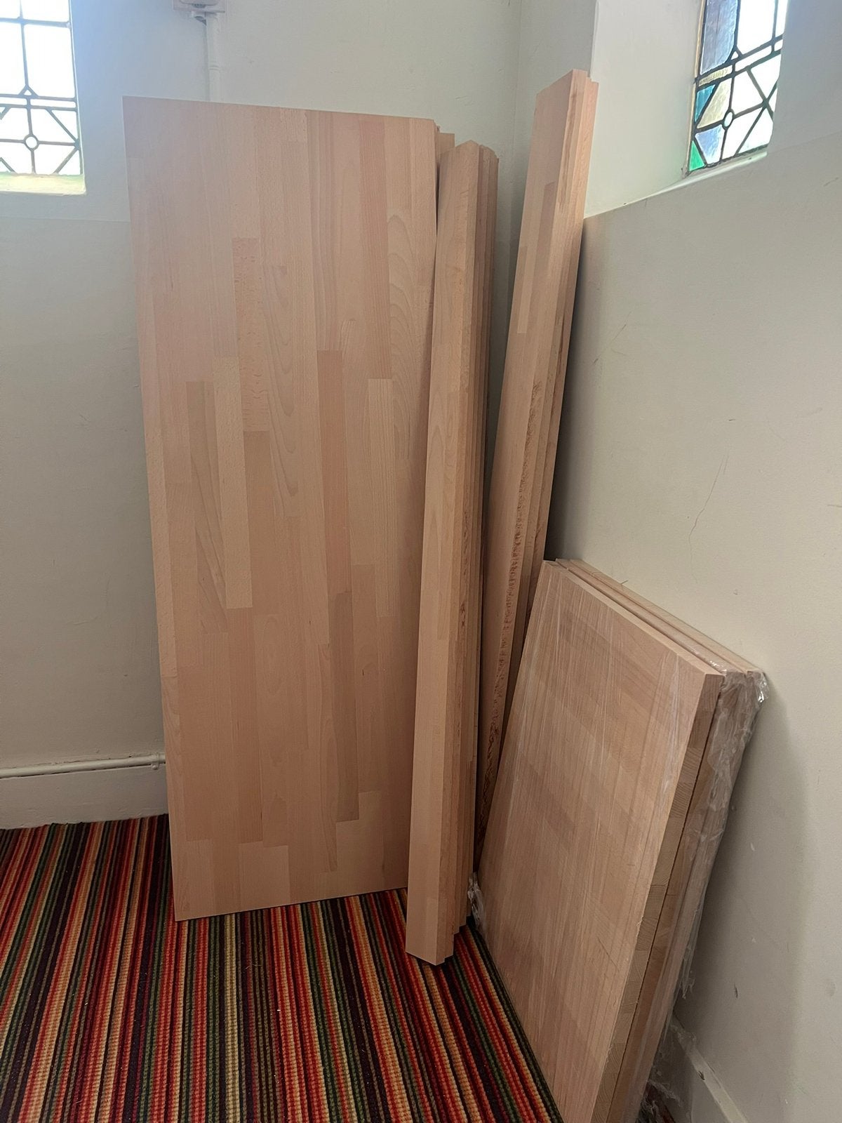 Legplanken beuken, Doe-het-zelf en Verbouw, Ophalen, Minder dan 25 mm, Nieuw, Plank