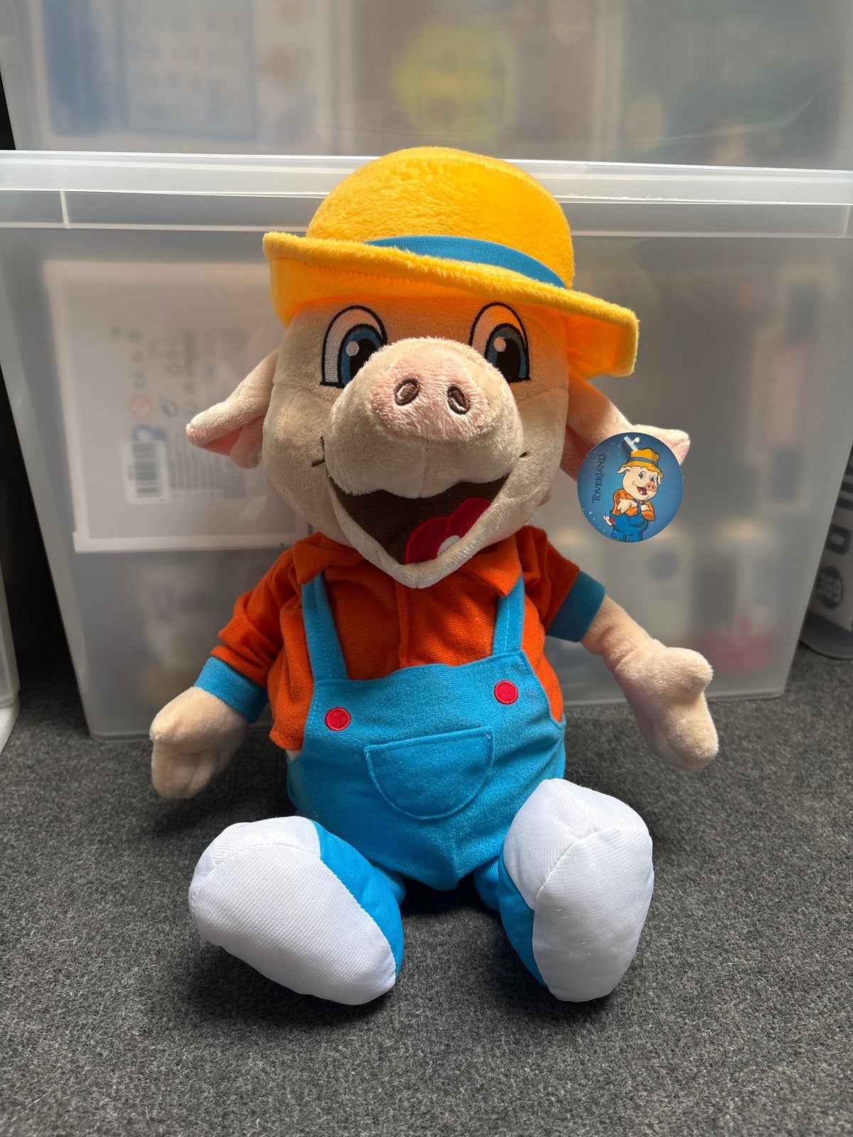 Toverland knuffel Morrel, Kinderen en Baby's, Oranje, Overige merken, Overige karakters, Overige typen
