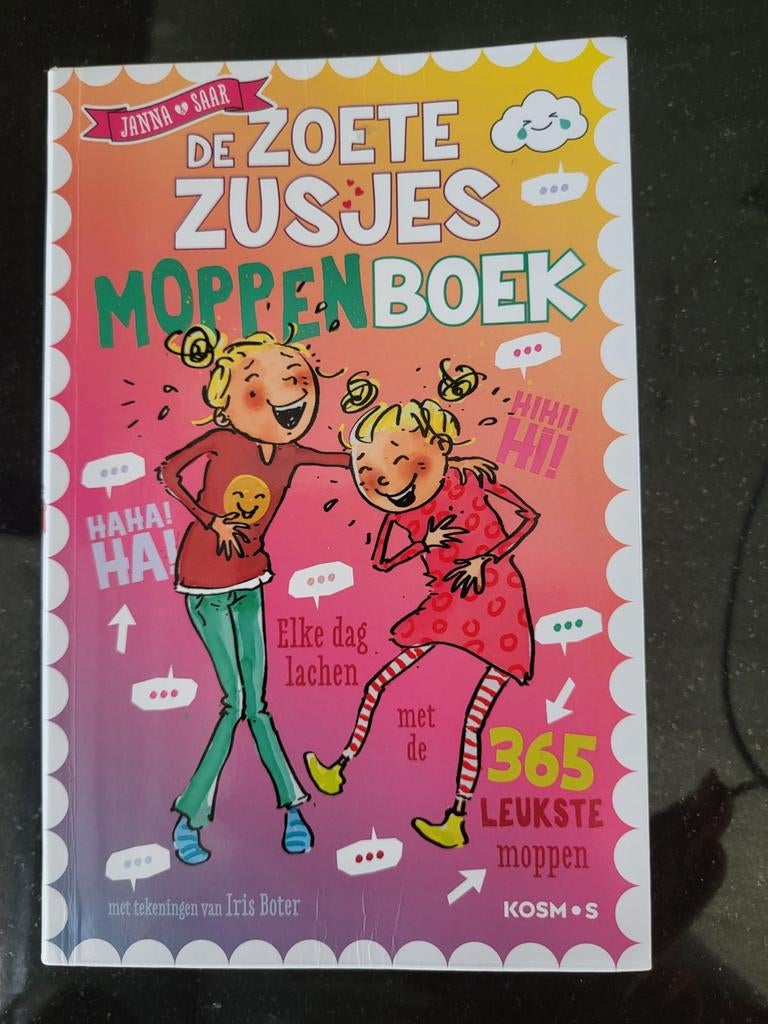 De Zoete Zusjes Moppenboek - 365 Leukste Moppen, Boeken, Ophalen of Verzenden, Nieuw, Hanneke de Zoete, Moppen