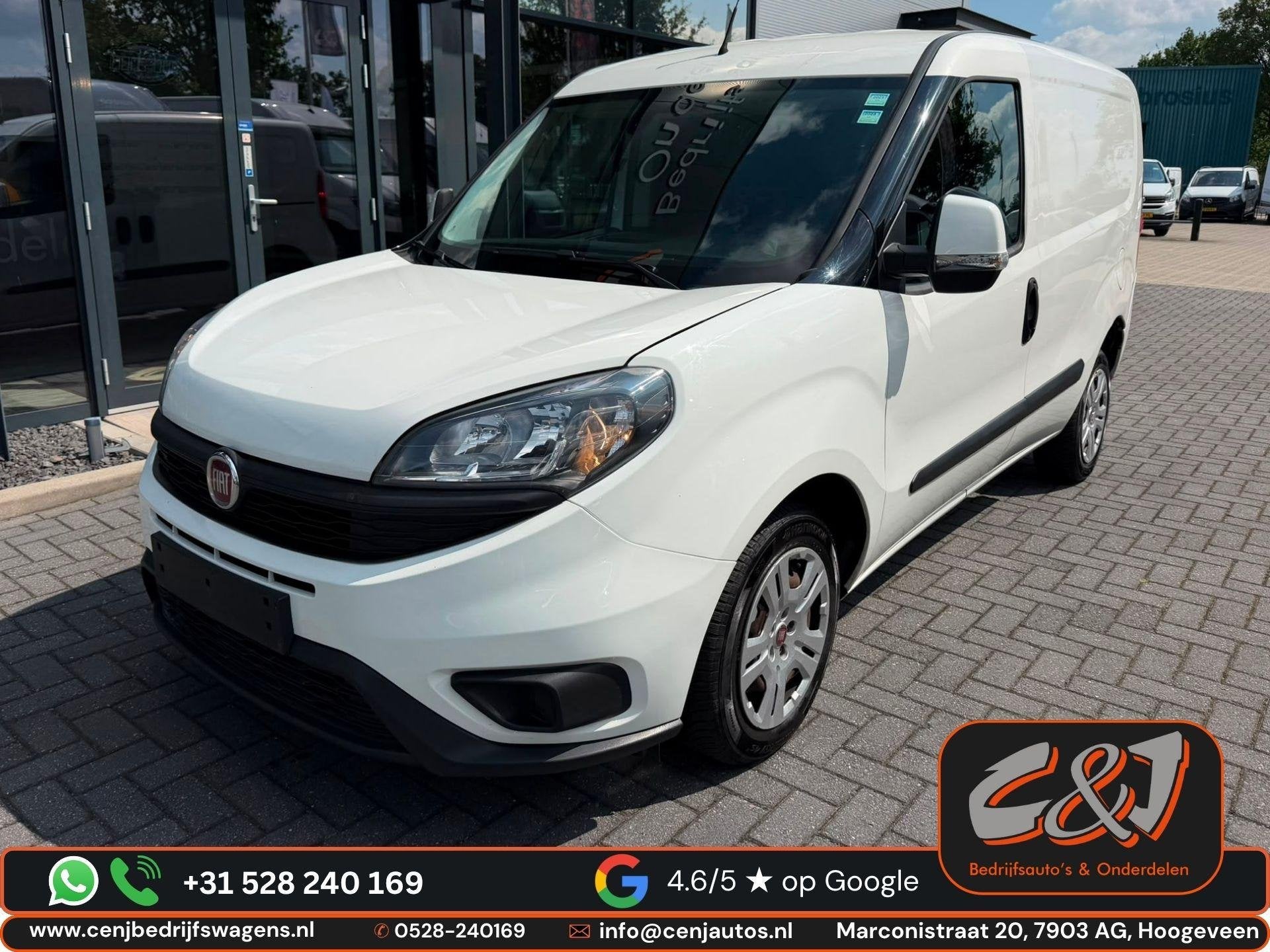Fiat Doblò Cargo 1.6 MJ L1H1 S Trekking schade, airco, crui, Lemelerbergweg 12
1101AJ  Amsterdam, NL, Overige carrosserieën, Wit