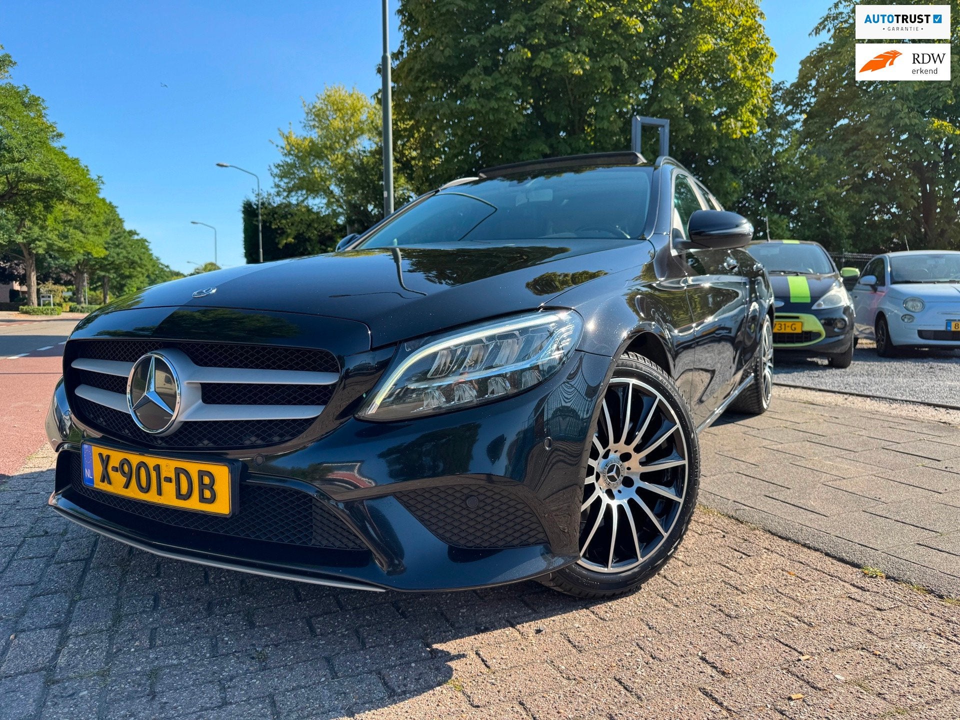 Mercedes-Benz C-klasse Estate 180 d Business Clima Elek Pakk, Automaat, Dealer onderhouden, 4 cilinders, Leder