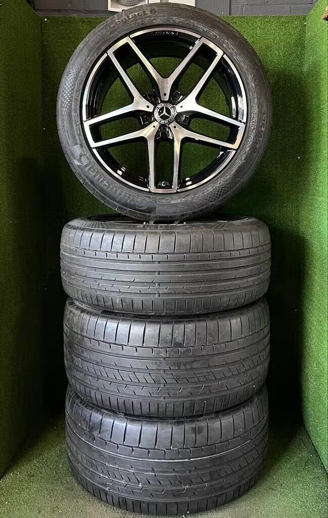 Originele 21 Mercedes AMG velgen banden GLE Coupe W292, Auto-onderdelen, Gebruikt, -, -, Banden en Velgen
