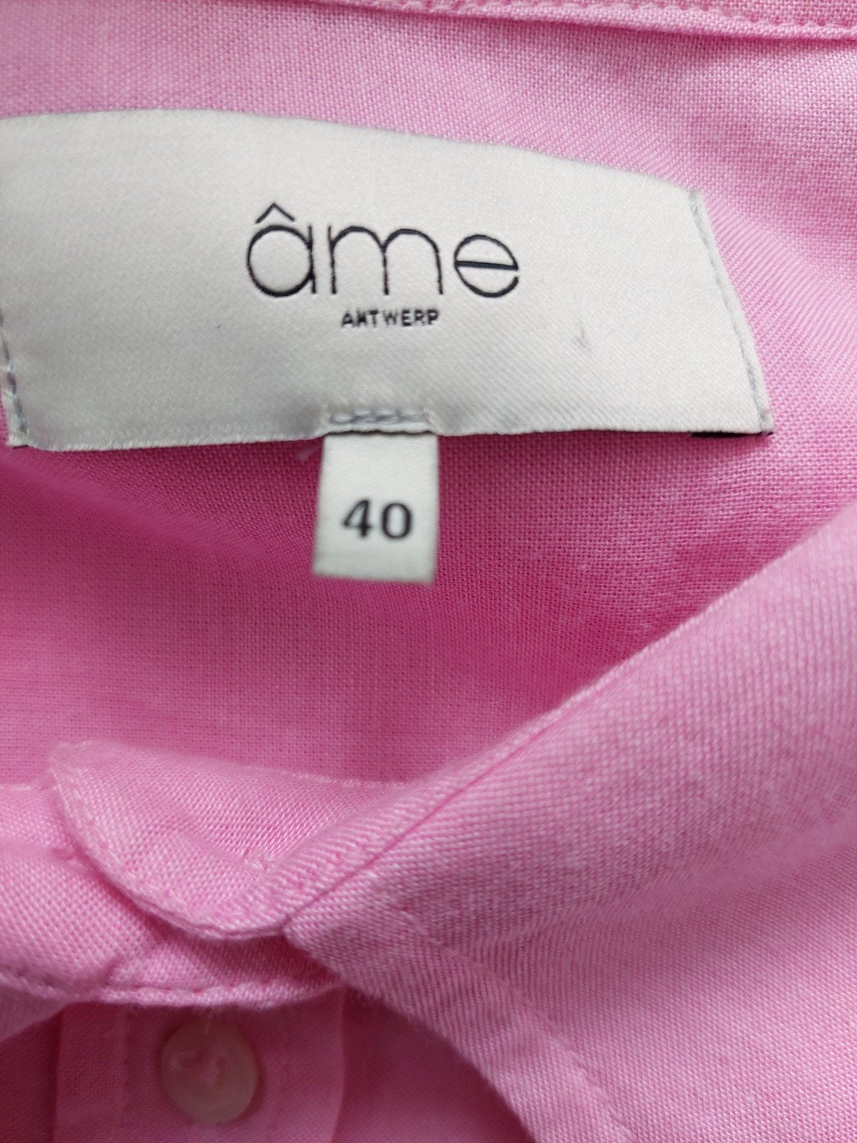 Roze blouse van âme antwerp, maat 40, Maat 38/40 (M), Ophalen of Verzenden, Zo goed als nieuw, Roze