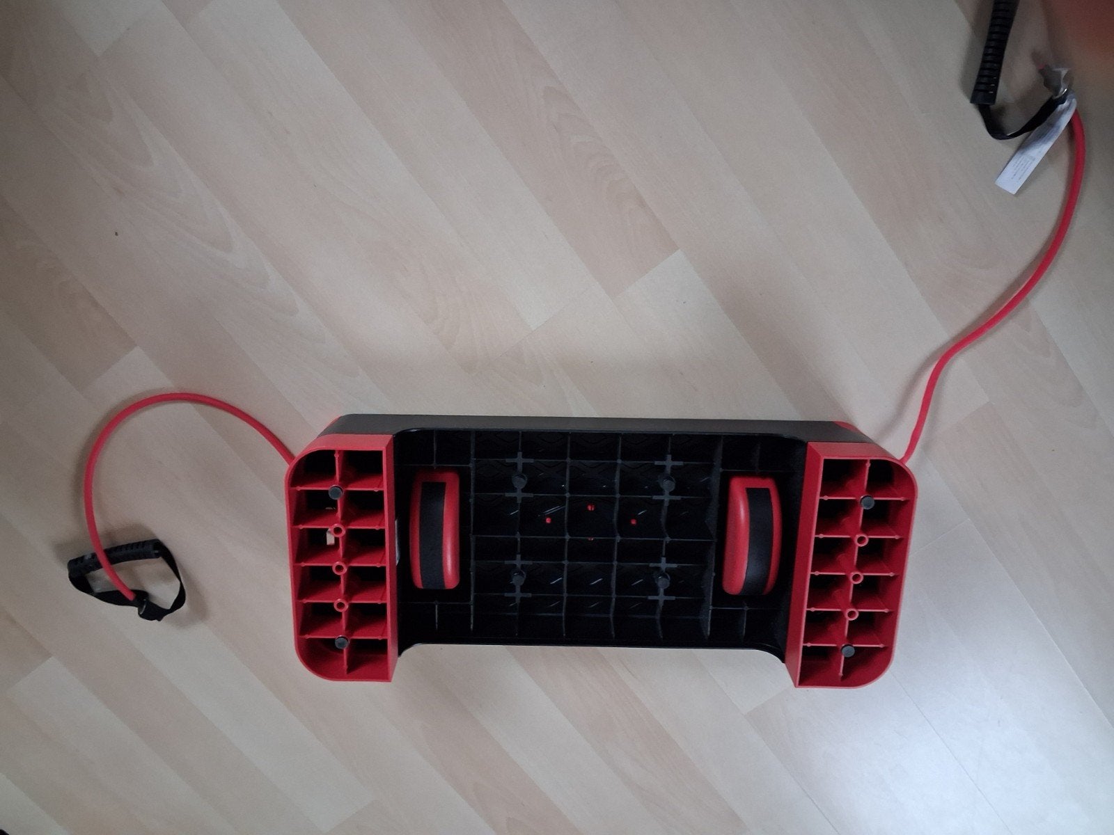 Stepbank met weerstandsbanden - Ideaal voor thuisfitness, Ophalen, Zo goed als nieuw, Armen, Stepbank