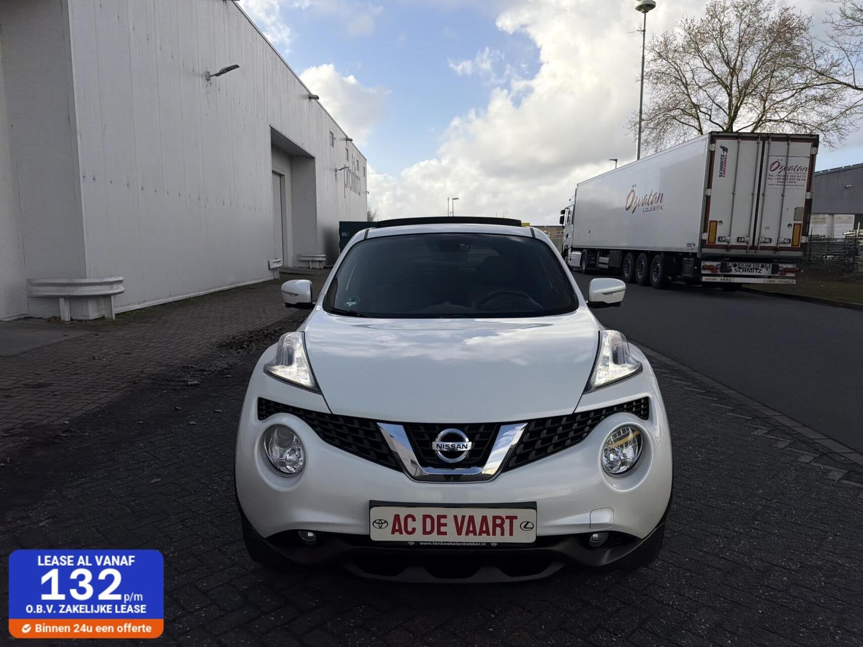 Nissan Juke 1.2 DIG-T S/S Tekna - LEER/NAV/CRUISE/360CAM/NAP, Auto's, Nissan, Voorwielaandrijving, 639 kg, Euro 6, 116 pk