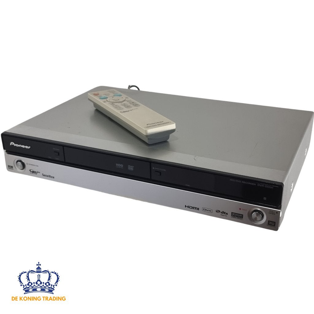Pioneer DVR-555H | DVD Recorder | HDD Recorder | DVD Speler, Pioneer, Met harddisk, Dvd-recorder, Ophalen of Verzenden