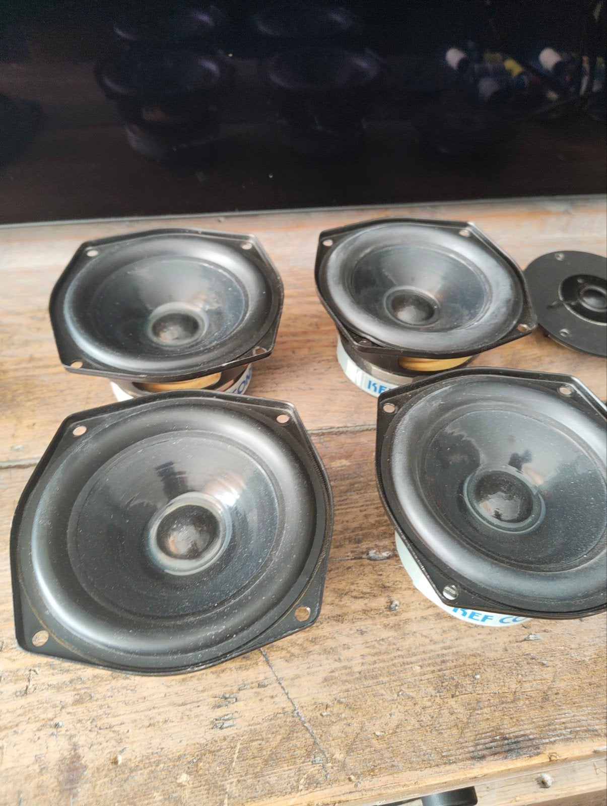 KEF B110 luidsprekers (prijs per 2 stuks), Auto diversen, Ophalen of Verzenden, Gebruikt