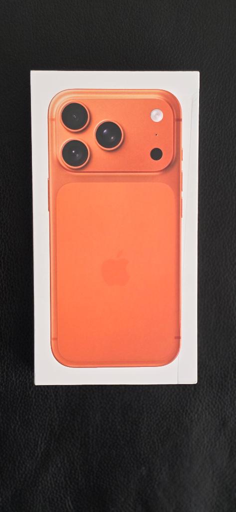 Apple iPhone 17 Pro 256GB Oranje – Nieuw & Geseald, Zwart, Nieuw, Ophalen of Verzenden, Zonder simlock