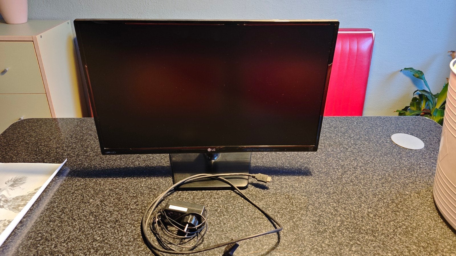 LG 24MP47HQ 24-inch Full HD monitor, Ophalen, IPS, HDMI, Full HD