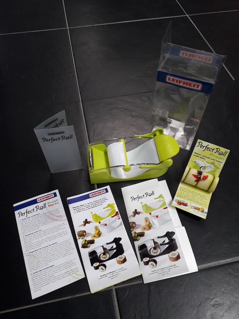 sushi roller van Leifheit, nieuw met boekjes., Huis en Inrichting, Keuken | Keukenbenodigdheden, Ophalen of Verzenden, Nieuw