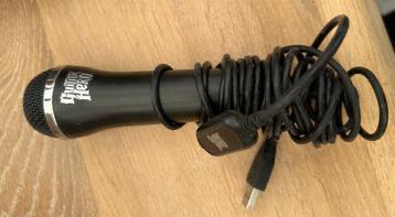 Nintendo guitar Hero microfoon. (zonder spel), Ophalen, Zo goed als nieuw