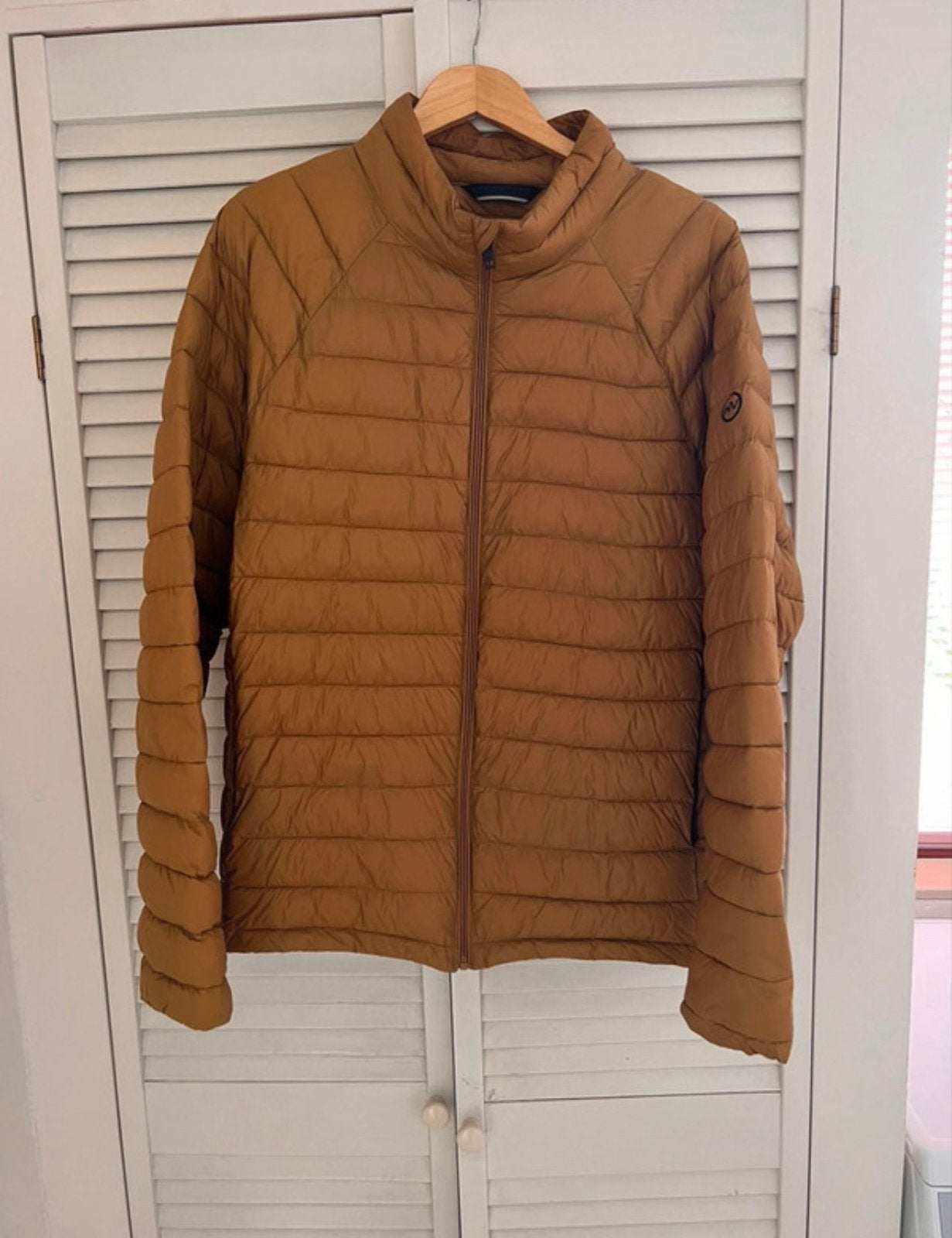 Human Nature Jas - Lichtgewicht en Warm, Kleding | Heren, Jassen | Zomer, Zo goed als nieuw, Maat 52/54 (L), Bruin, Ophalen of Verzenden