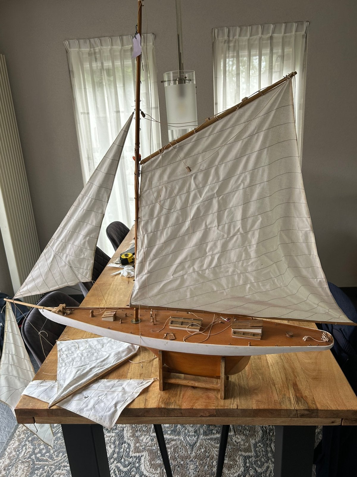 Bouwpakket zeilboot, Ophalen of Verzenden, Zo goed als nieuw