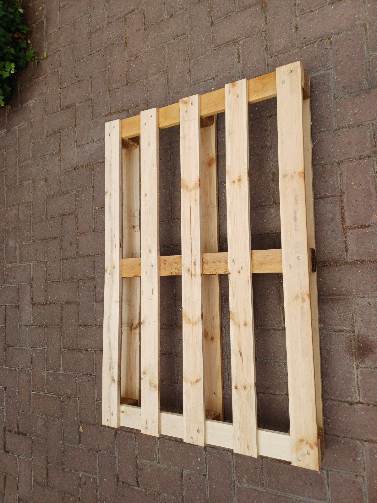 Pallet hout, Ophalen, 50 mm of meer, Pallet, Minder dan 200 cm