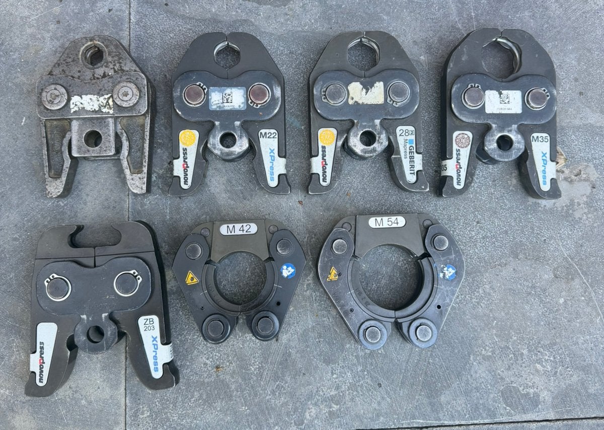 Persbek vsh xpress geberit mapress 15-22-28-35 zb203 42-54, Doe-het-zelf en Verbouw, Gereedschap | Machine-onderdelen en Toebehoren
