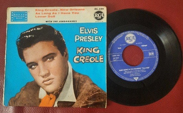 Elvis king creole ep Frankrijk, EP, Ophalen of Verzenden, EP