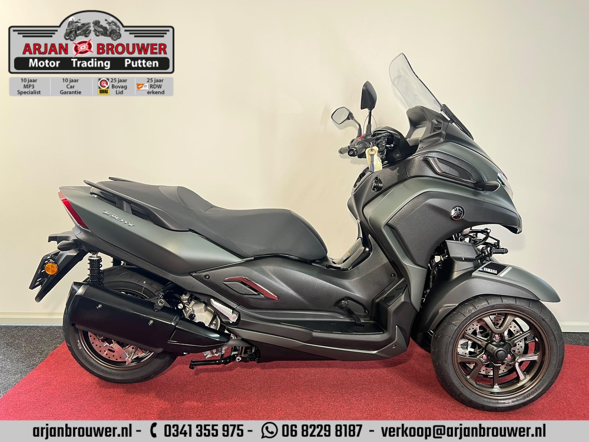 Yamaha Tricity 300 ABS, Motoren, Scooter, Info@yamaha-motor.eu, Bedrijf, Koolhovenlaan 101
1119 NC  Schiphol-Rijk, NL