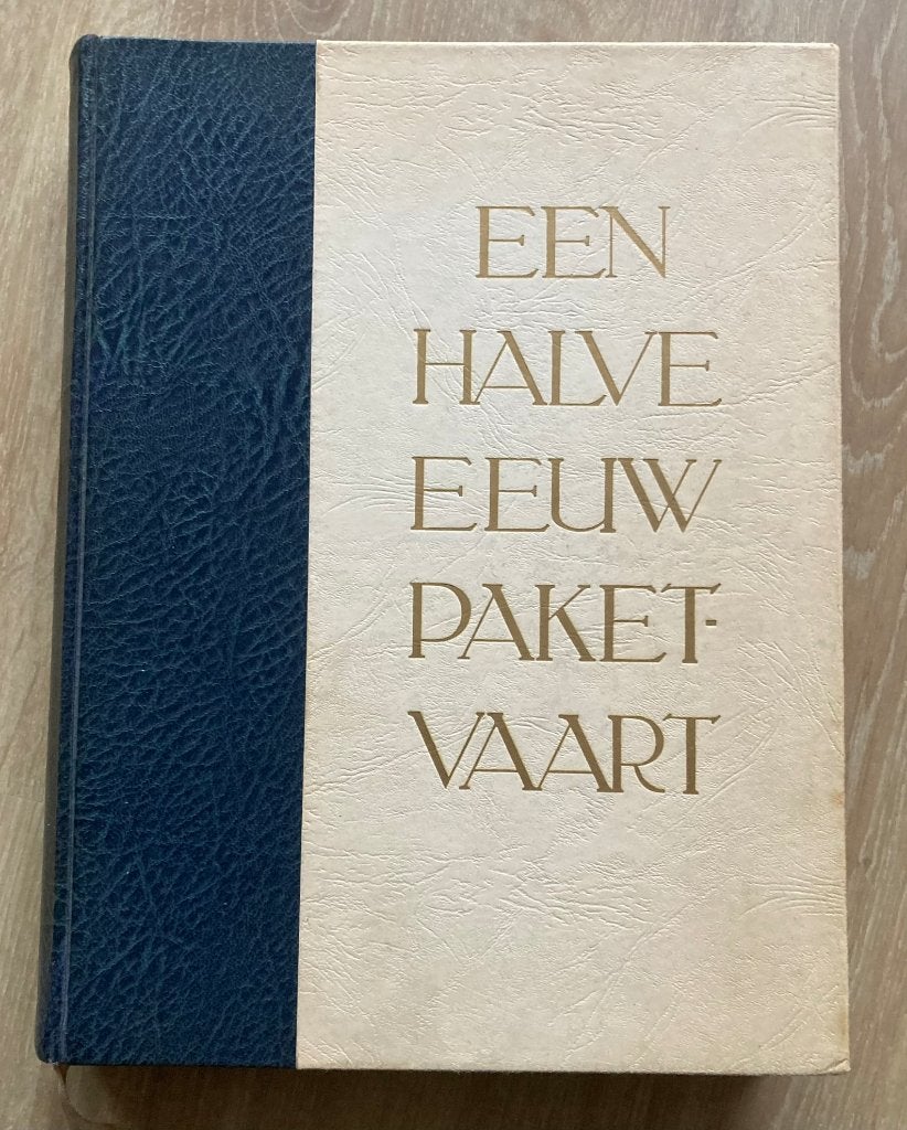 Een Halve Eeuw Paketvaart ( geschiedenis van de KPM ), Verzenden, Zo goed als nieuw, Boek of Tijdschrift