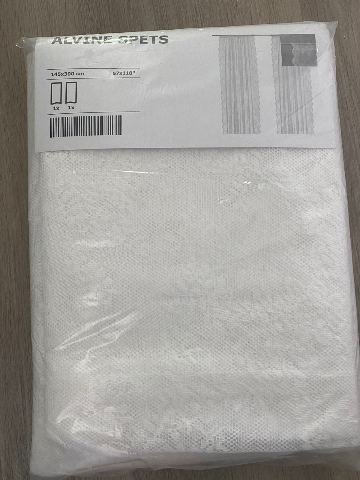 Nieuw van ikea 2 stuks vintage gordijnen, Ophalen of Verzenden