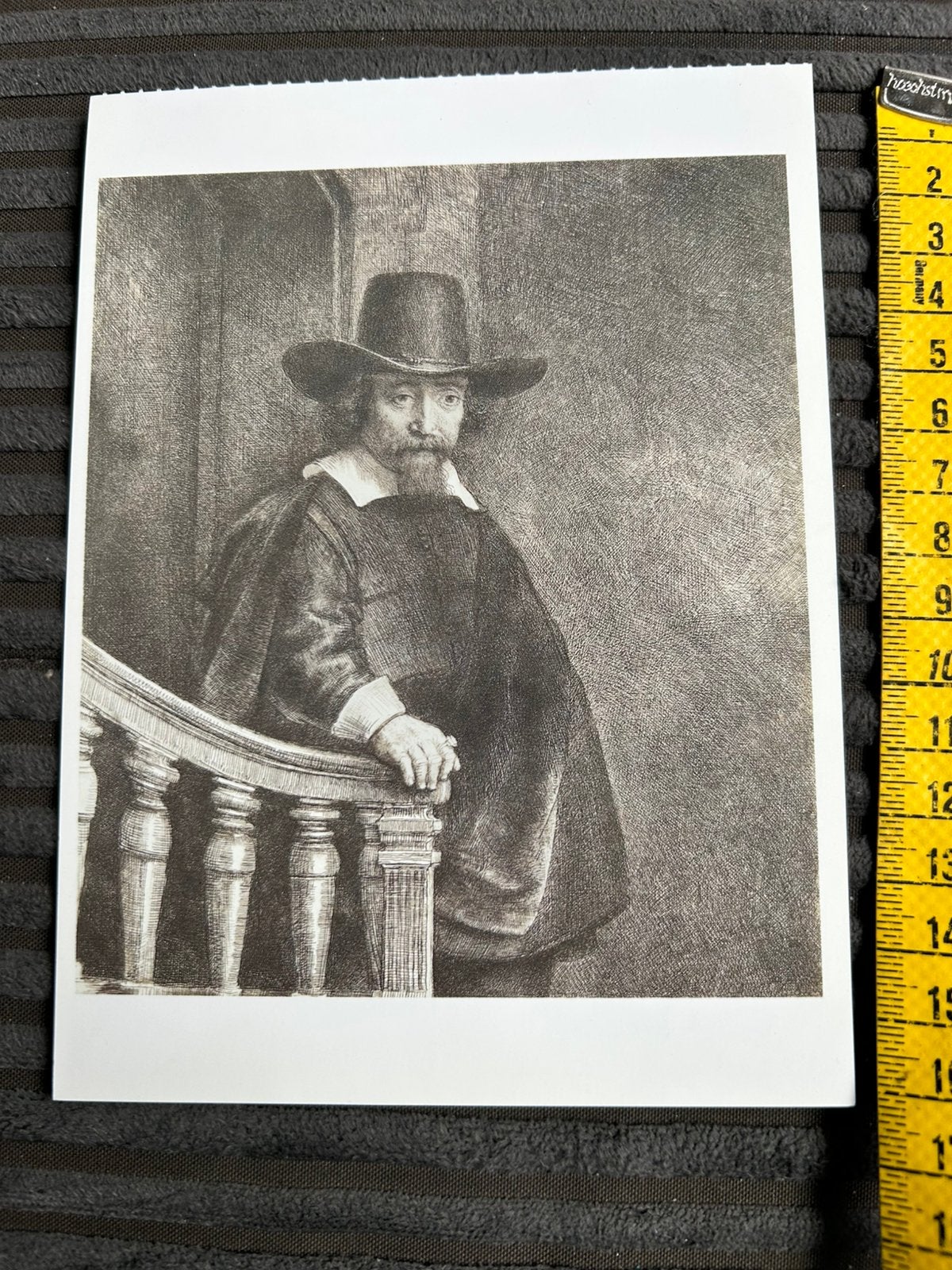 635. Kunstkaart Rembrandt van Rijn, Ophalen of Verzenden, 1980 tot heden