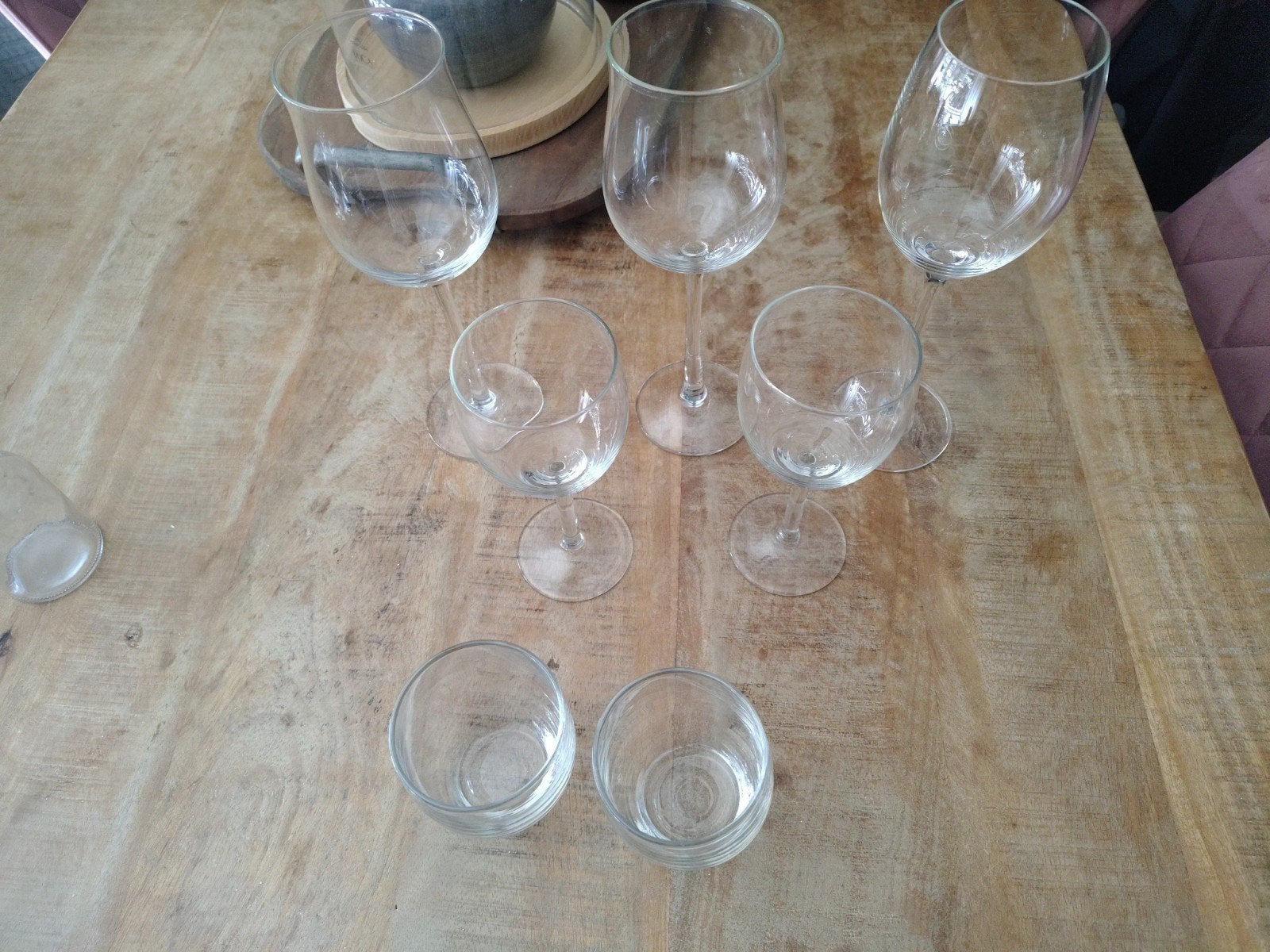 Gratis wijnglazen., Ophalen, Glas, Overige stijlen, Glas of Glazen