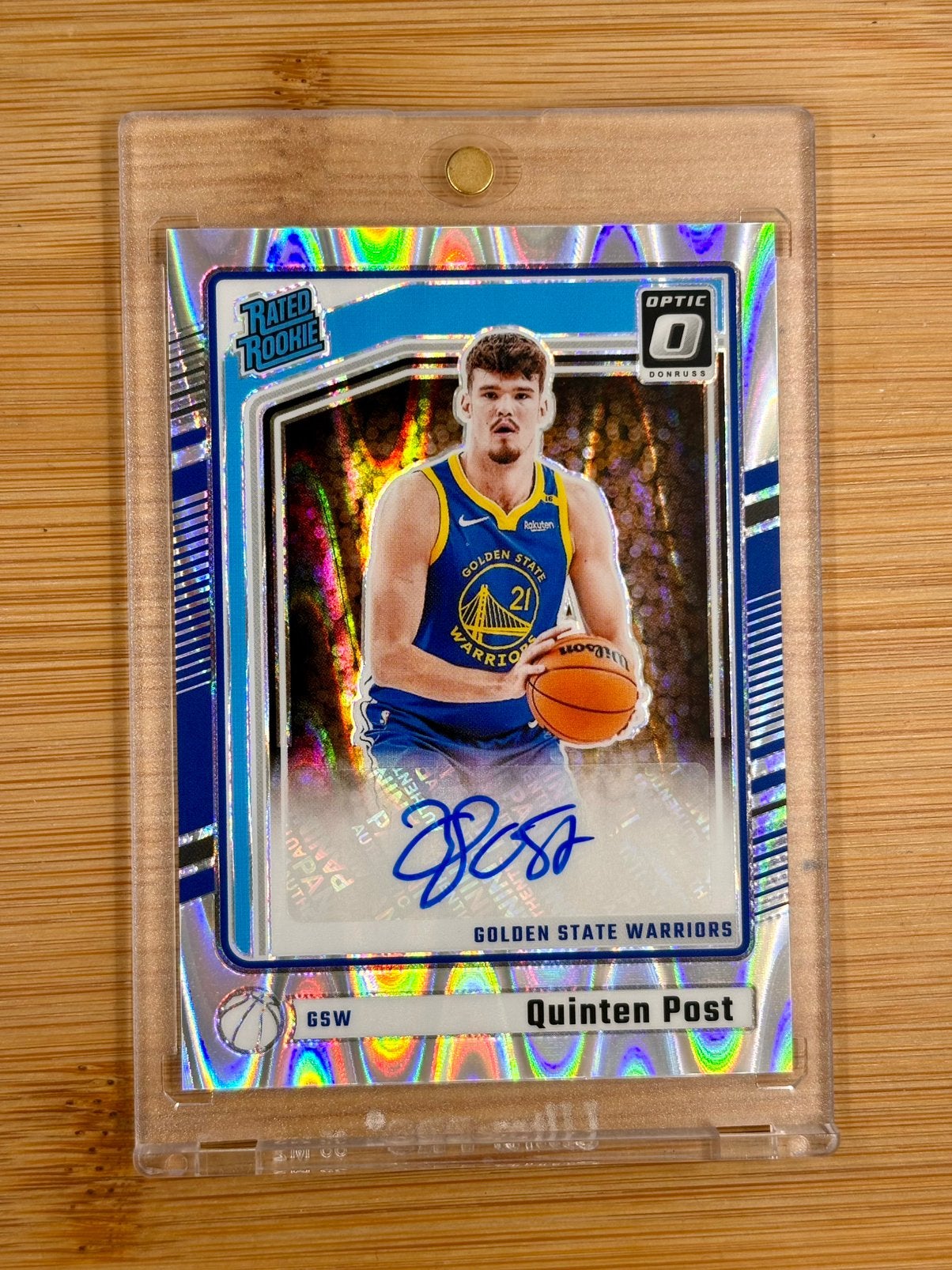 Quinten Post 2024-25 Panini Donruss Optic Rated Rookie auto, Ophalen of Verzenden, Zo goed als nieuw, Plaatje