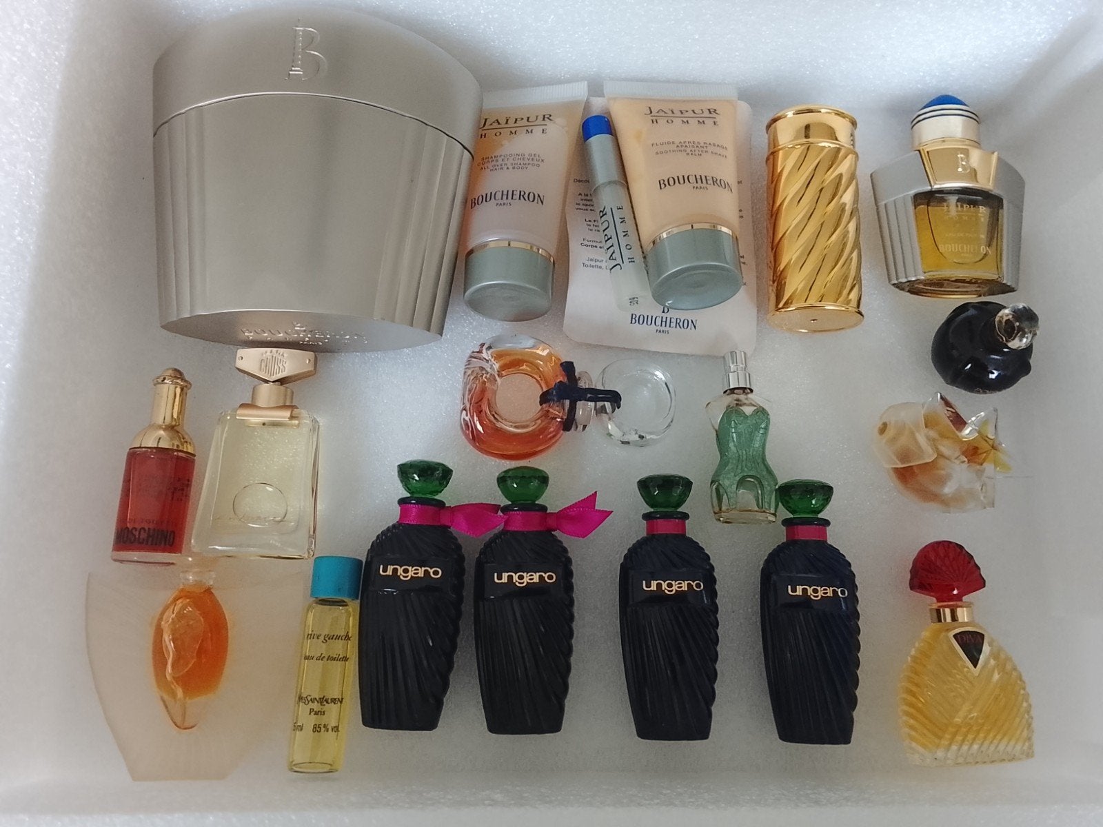 luxe miniatuur parfum flesjes lot, Ophalen of Verzenden, Nieuw, Miniatuur