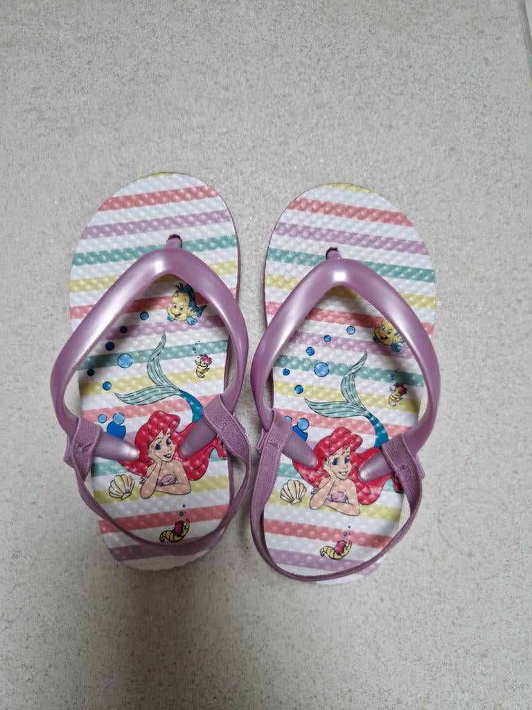 De Kleine Zeemeermin Slippers 24/25, Kinderen en Baby's, Kinderkleding | Schoenen en Sokken, Ophalen of Verzenden, Zo goed als nieuw