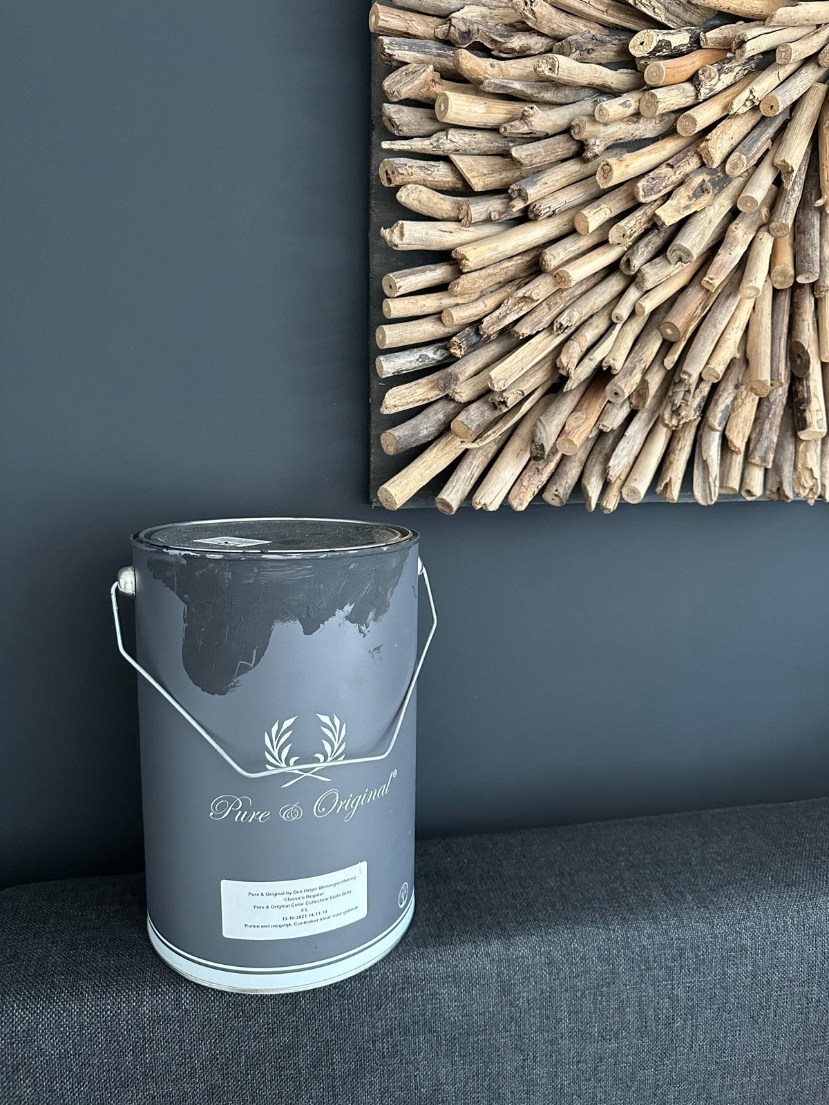 Pure & Original Classico Krijtverf Slate Grey (ca. 3L), Ophalen of Verzenden, Nieuw