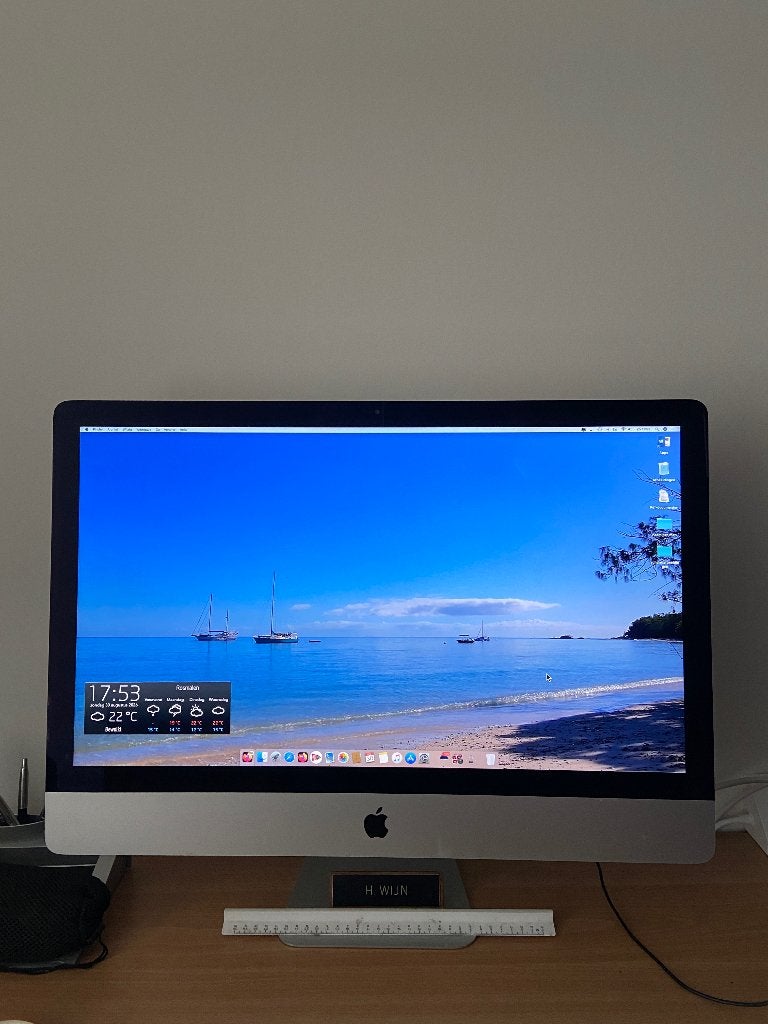 Apple iMac 27 inch (Eind 2013)  1,12 TB Fusion Drive, Computers en Software, Ophalen, Gebruikt, HDD en SSD, 8 GB
