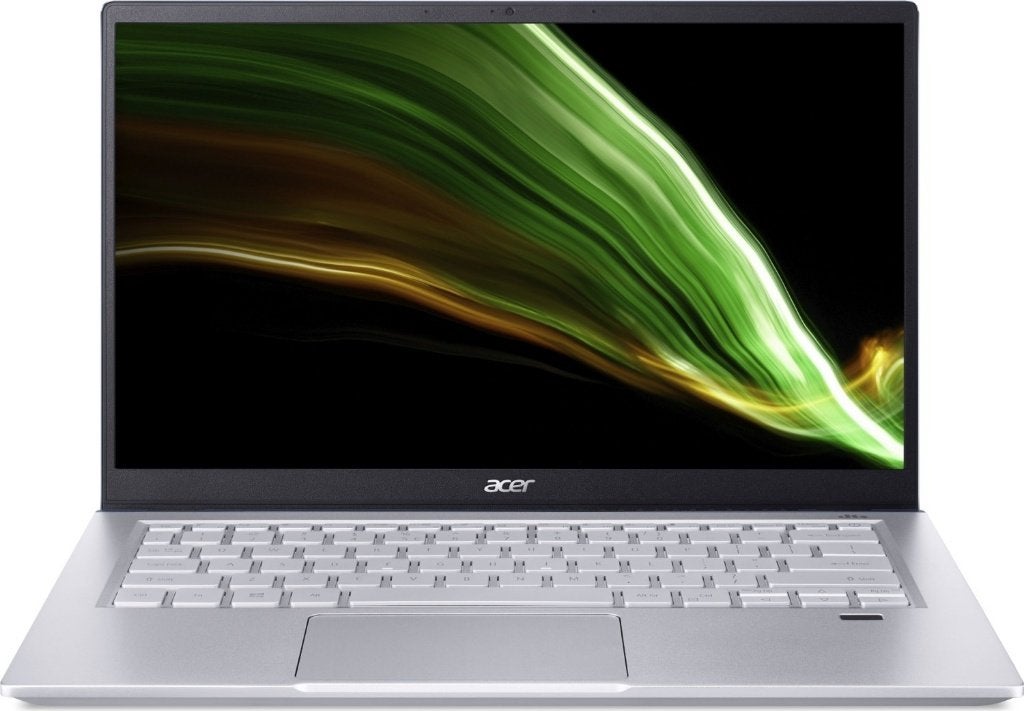 Acer Swift X SFX14-41G Ryzen 5  RTX 3050 16GB RAM GARANTIE, Met videokaart, AMD Ryzen 5 5500U with Radeon Graphics, 14 inch, Zo goed als nieuw