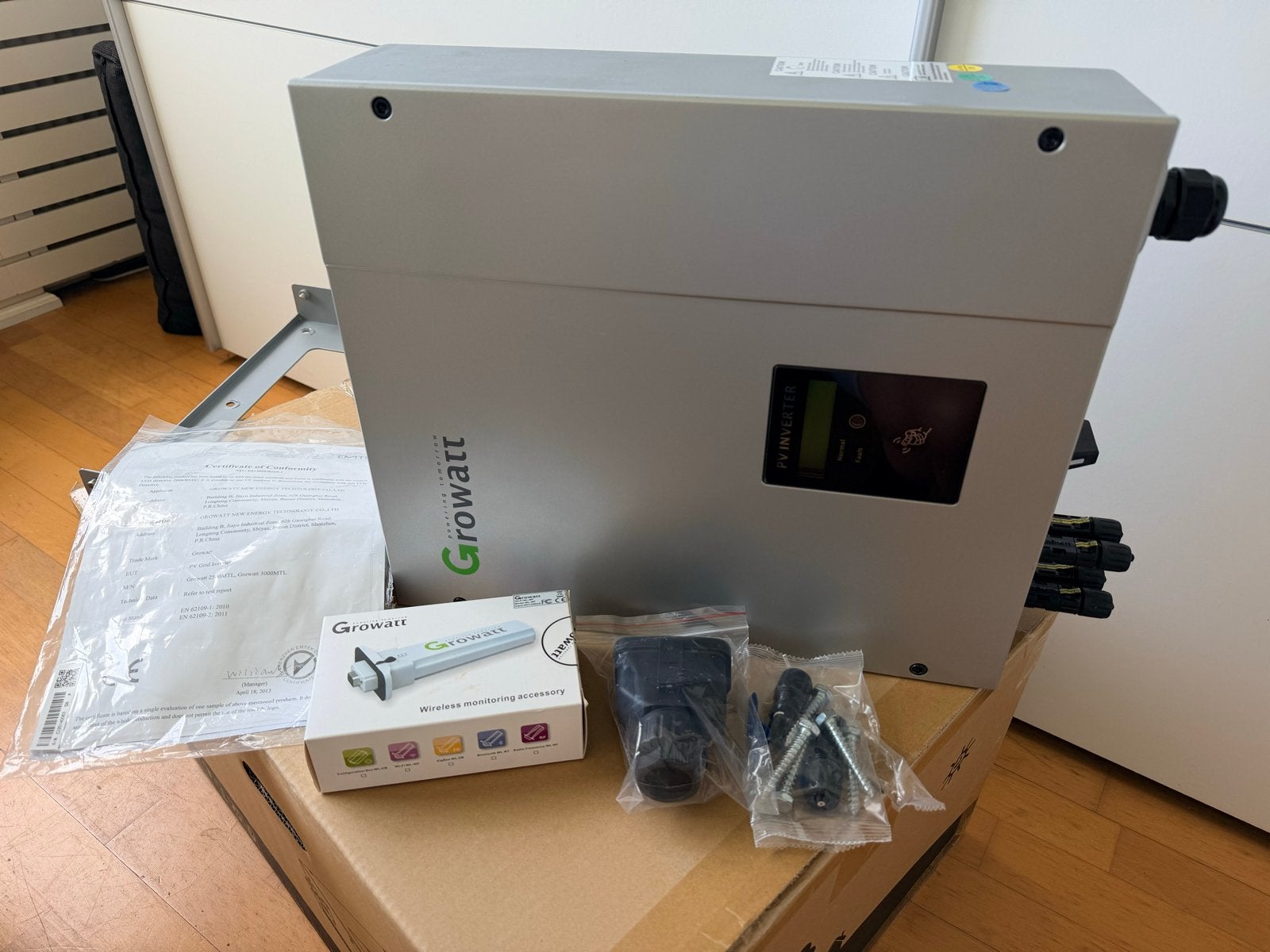 Defecte Growatt 3000MTL omvormer met foutmelding, Ophalen, Gebruikt, Overige typen