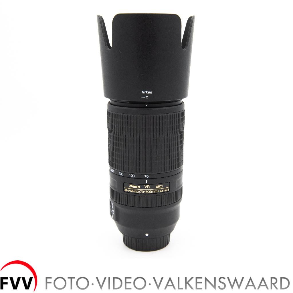 Nikon AF-P Nikkor 70-300 mm F4.5-5.6E VR ED, Zo goed als nieuw, Zoom, Xxx, Nikon