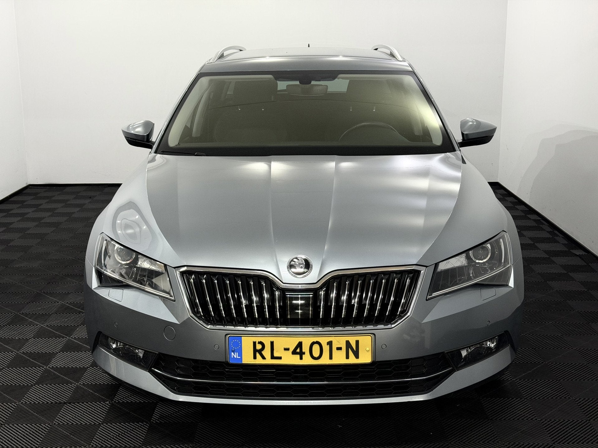 Skoda Superb Combi 1.6 TDI Greenline Business Clima, Parkeer, Auto's, Voorwielaandrijving, Stof, Gebruikt, Euro 6