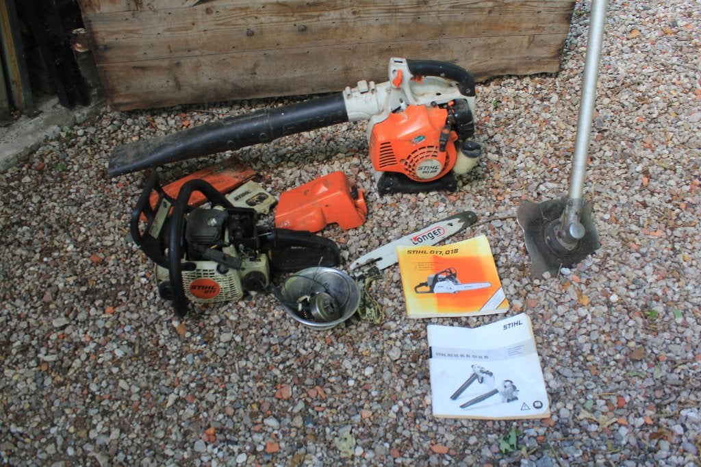 benzine gebruikte zaagmachine, Ophalen, Stihl, Gebruikt, Kettingzaag